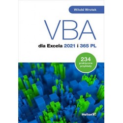 VBA dla Excela 2021 i 365...