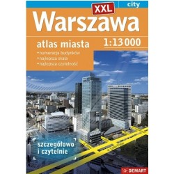 Warszawa. Atlas miasta w...