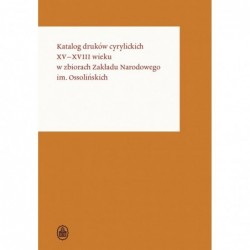Katalog druków cyrylickich...