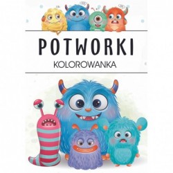 Potworki. Kolorowanka