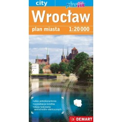 Wrocław. Plan miasta...