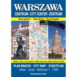 Warszawa - Centrum. Plan...