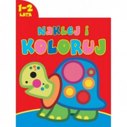 Naklej i koloruj 1-2 lata