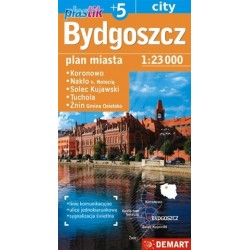 Bydgoszcz. Plan miasta...