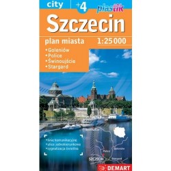 Szczecin +4. Plan miasta...