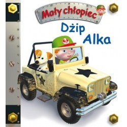 Dżip Alka. Mały chłopiec