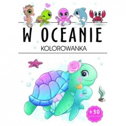 W oceanie - kolorowanka