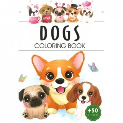 Dogs. Coloring book