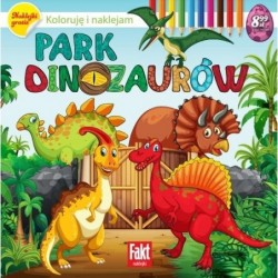 Park dinozaurów. Koloruję i...