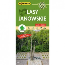 Lasy Janowskie. Mapa...
