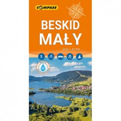 Beskid Mały. Mapa...