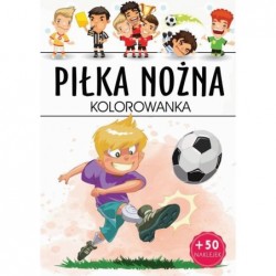 Piłka nożna. Kolorowanka