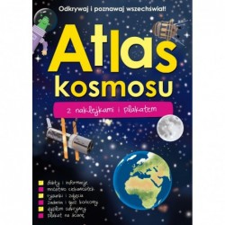 Atlas kosmosu z naklejkami...