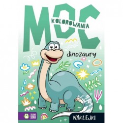 Moc kolorowania. Dinozaury