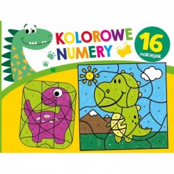 Kolorowe numery. Dinozaury