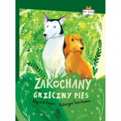 Zakochany grzeczny pies