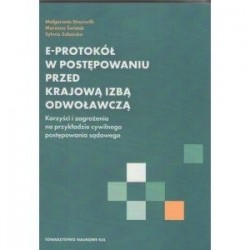 E-protokół w postępowaniu...