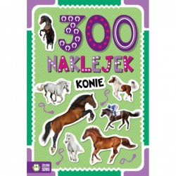 300 naklejek. Konie