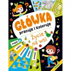 Główka pracuje i koloruje....