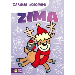 Zabawa kolorami. Zima