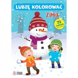 Zima. Lubię kolorować