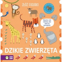 Złóż figurki. Dzikie zwierzęta