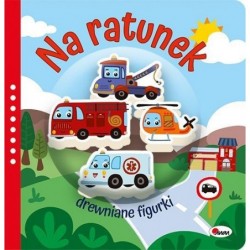 Na ratunek. Drewniane figurki