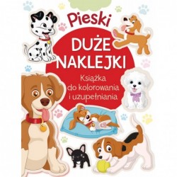 Pieski. Duże naklejki....