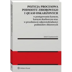 Pozycja procesowa podmiotu...