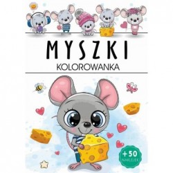 Myszki. Kolorowanka