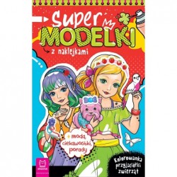 Supermodelki z naklejkami....