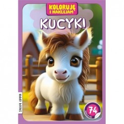 Koloruję i naklejam, Kucyki