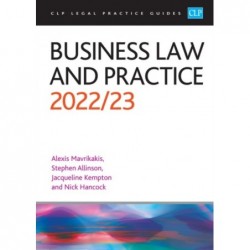 Business Law and Practice...