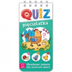 Quiz pięciolatka. Obrazkowe...