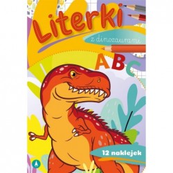 Literki z dinozaurami