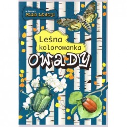 Leśna kolorowanka. Owady