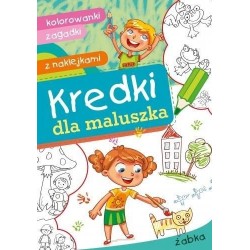 Kredki dla maluszka. Żabka