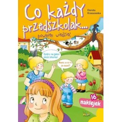 Co każdy przedszkolak......