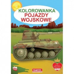 Kolorowanka Pojazdy wojskowe