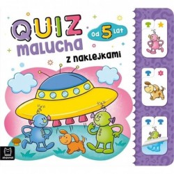 Quiz malucha z naklejkami...