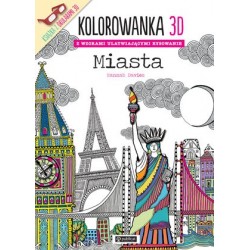 Kolorowanka 3D. Miasta