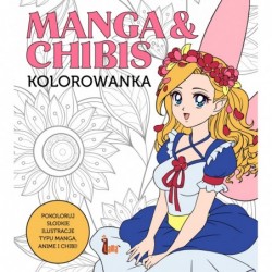 Manga & Chibis. Kolorowanka