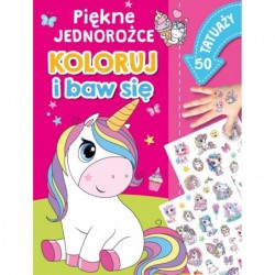 Piękne jednorożce. Koloruj...