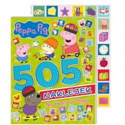 Peppa Pig. 505 naklejek. Na...