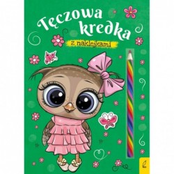 Tęczowa kredka. Sówka