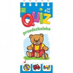 Quiz przedszkolaka z misiem...