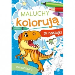Maluchy kolorują. Dinozaury