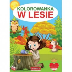 Kolorowanka - W lesie