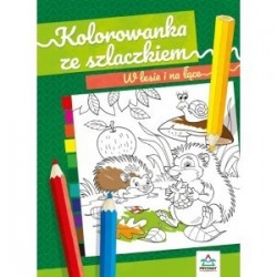 Kolorowanka ze szlaczkiem W...