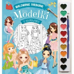 Malowanie farbkami. Modelki